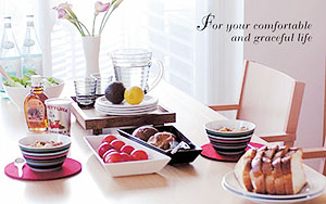 【Private life store】厳選した北欧の雑貨や食器の他にも、フードからコスメまで揃います！